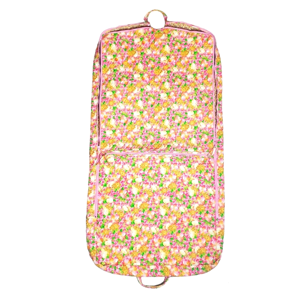 37b) ELIZABETH AUSTEN Vintage Floral Travel Garment Bag - Picture 6 of 11